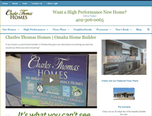 Tablet Screenshot of charlesthomashomes.com